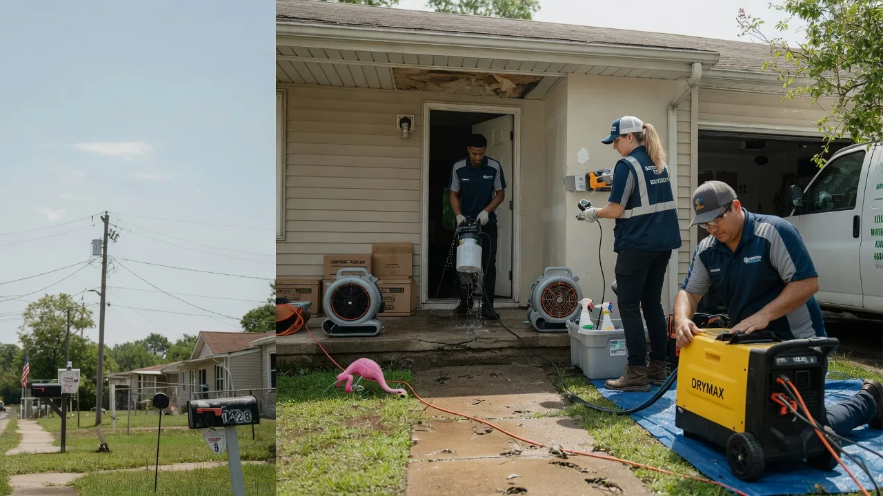 Storm Damage Water Removal in Janesville, WI near me